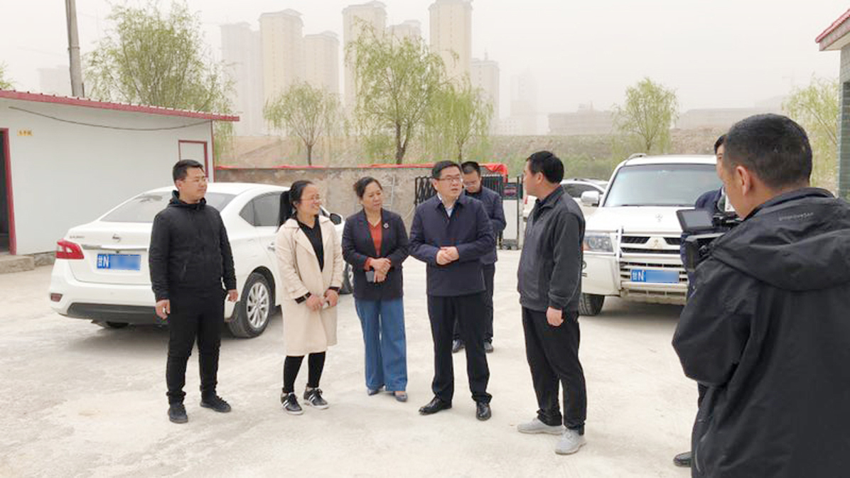和政县领导莅临指导工作_图2
