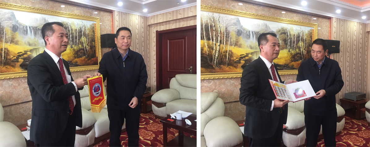 临夏州常务副州长蔚俊与莱尔斯特董事长廖志南合影1