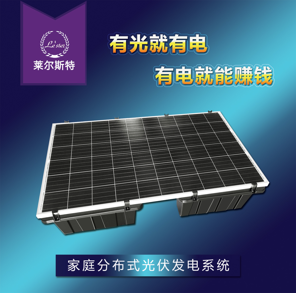 莱尔斯特10kw系列家庭分布式光伏电站图2